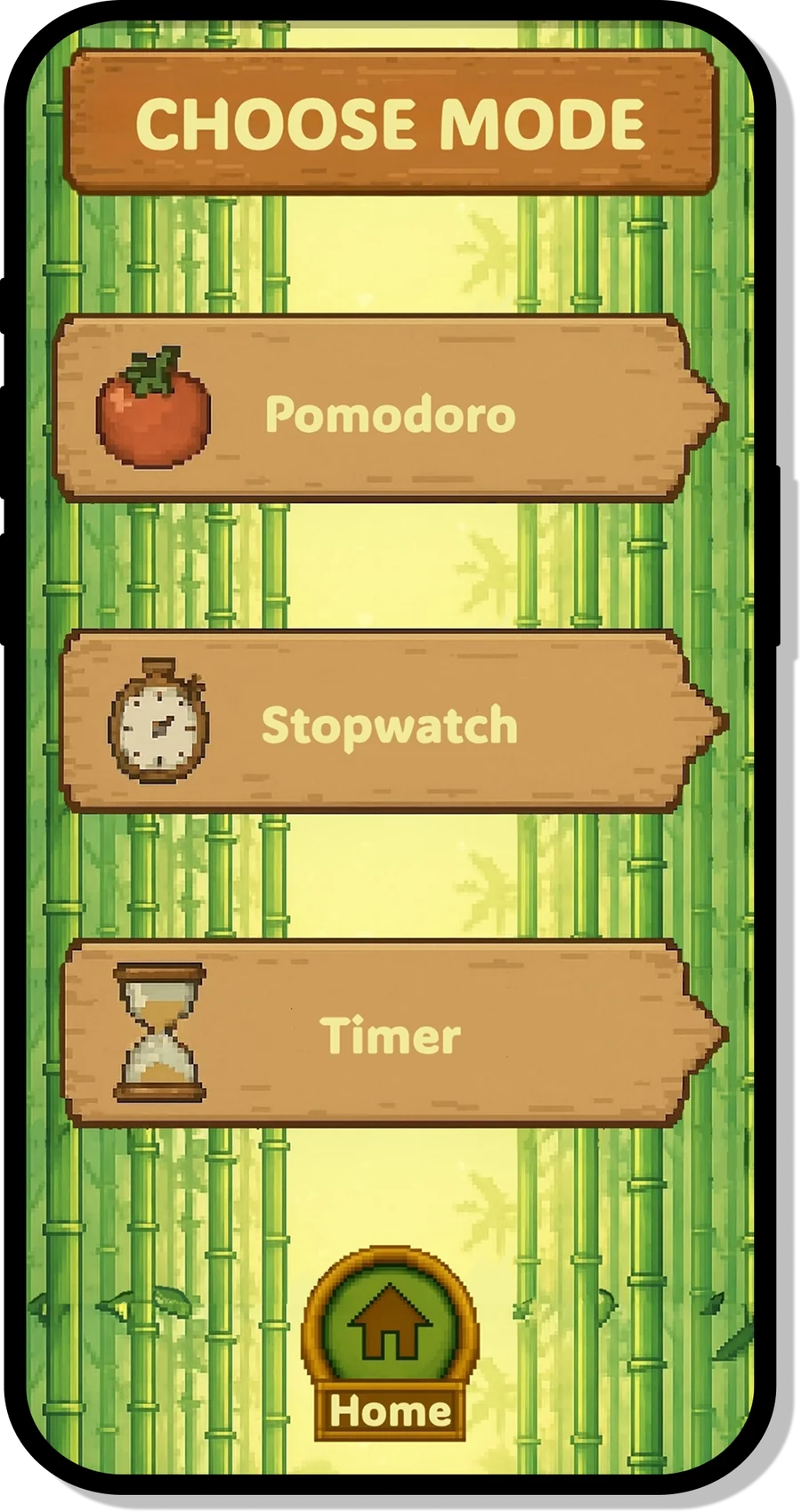 Bambo mode selection preview
