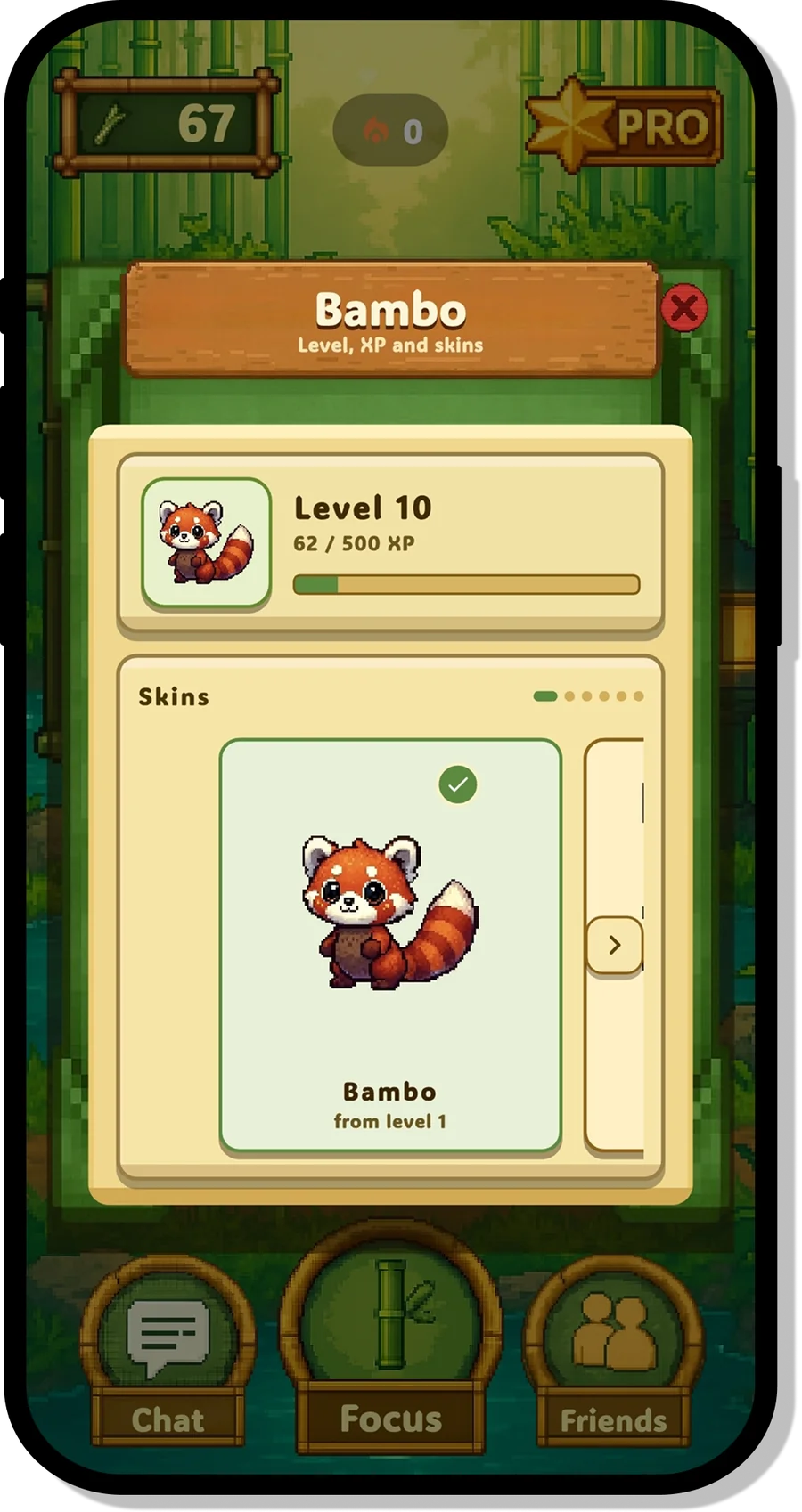 Bambo progression preview